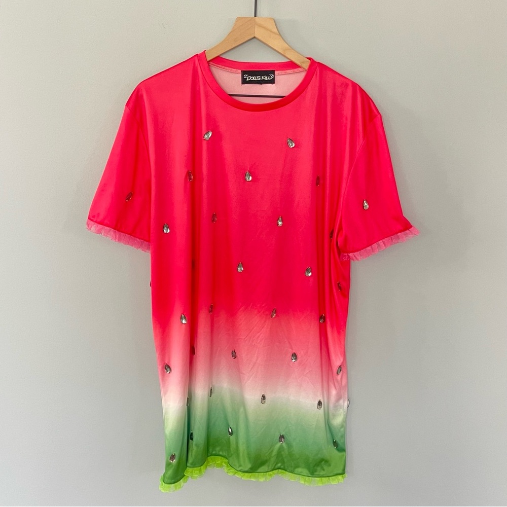 Dolls Kill watermelon Halloween costume